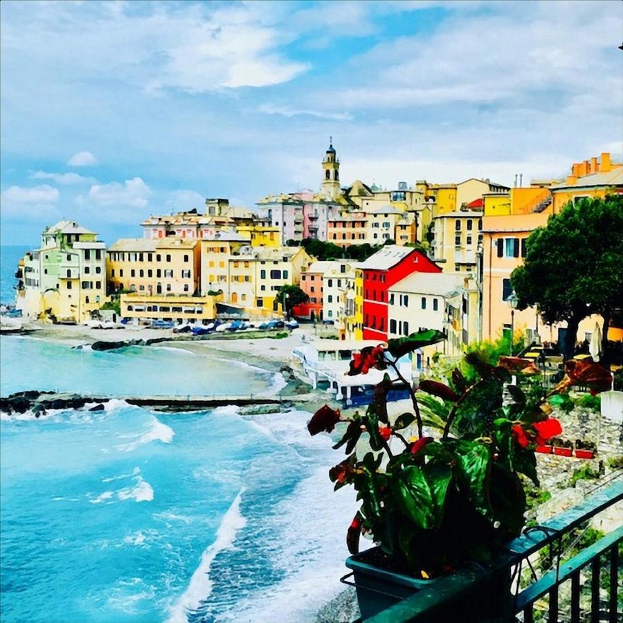 Cav Gli Ulivi Di Bogliasco Villa Bagian luar foto