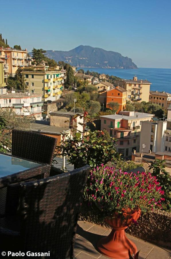 Cav Gli Ulivi Di Bogliasco Villa Bagian luar foto