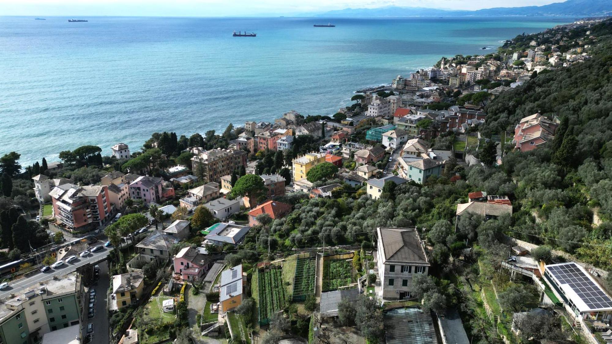 Cav Gli Ulivi Di Bogliasco Villa Bagian luar foto